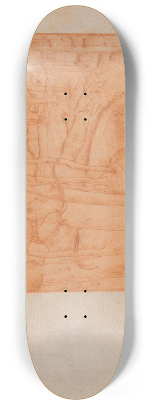 Jan Toorop - Kale beukebomen langs een beek 8.25 inch art skate deck