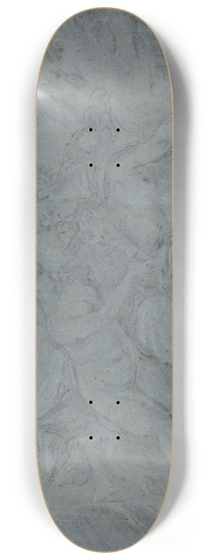 Januarius Zick - Diana and Endymion 8.25 inch art skate deck