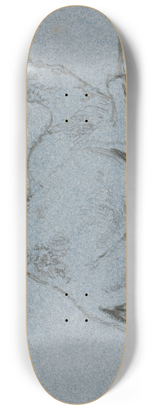 George Jones - A Camel Resting, Side View to the Right 8.25 inch art skate deck