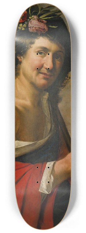 Jan Van Bijlert - Shepherd With A Drinking Bowl, Possibly Daifilo 8.25 inch art skate deck