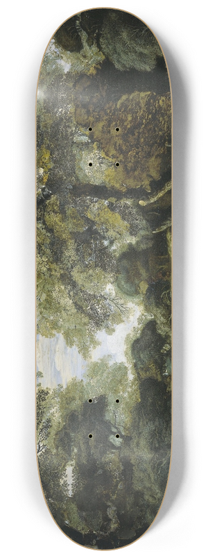 Jan van der Heyden - View in the Woods 8.25 inch art skate deck