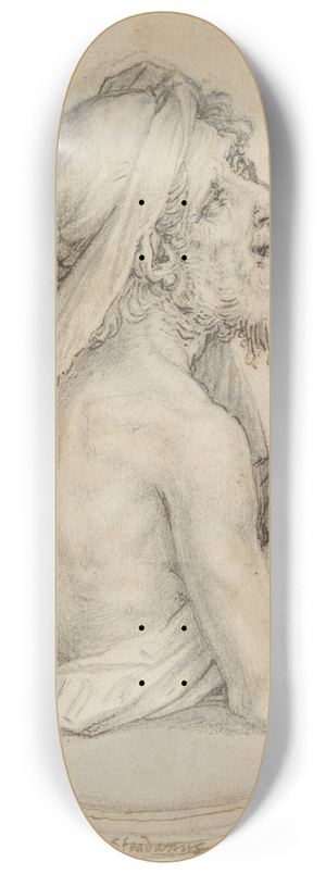Jan van der Straet - Lazarus 8.25 inch art skate deck