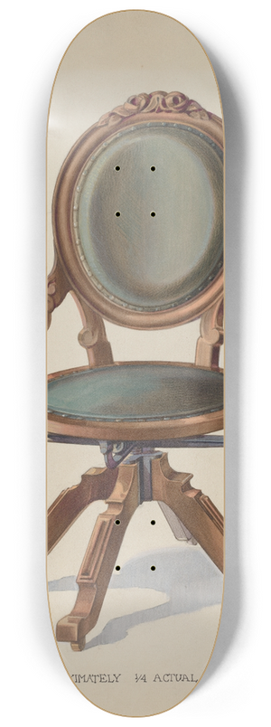 George Kirschner - Office Swivel Chair 8.25 inch art skate deck