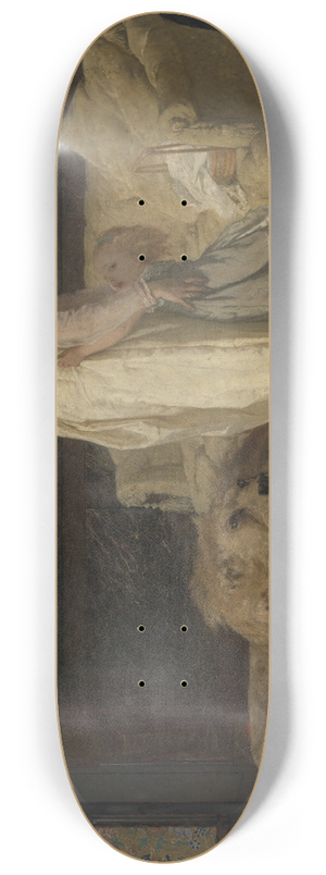 Jan Verhas - The Lion 8.25 inch art skate deck