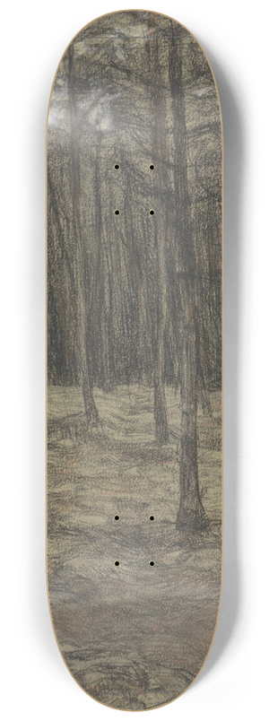 Jan Veth - Boslandschap 8.25 inch art skate deck