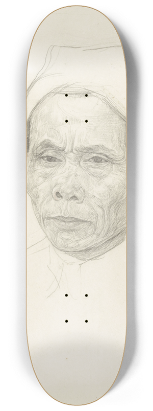 Jan Veth - Portret van een oudere Javaan 8.25 inch art skate deck