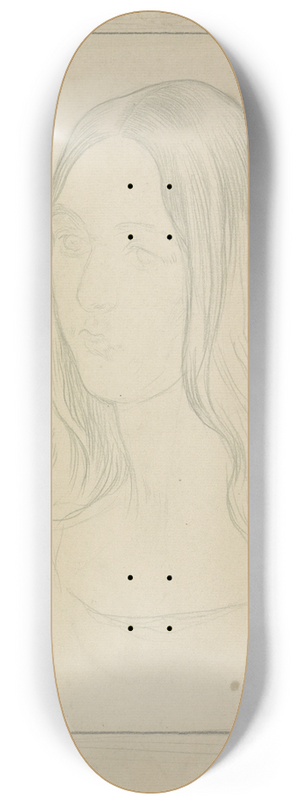 Jan Veth - Portret van juffrouw M. van Hoogstraten 8.25 inch art skate deck