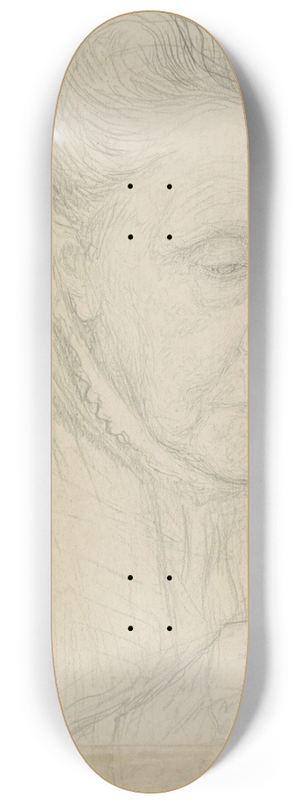 Jan Veth - Portret van mevrouw M.J. van Renns-de Jongh. 8.25 inch art skate deck