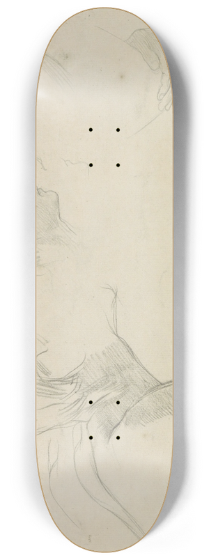 Jan Veth - Studies van een liggende jongen 8.25 inch art skate deck