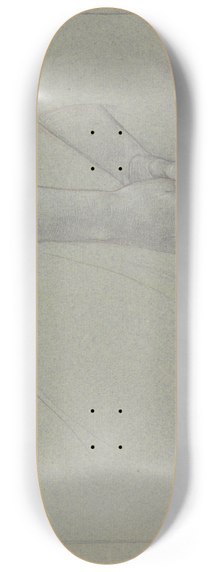Jan Veth - Studie van twee gevouwen handen in de schoot 8.25 inch art skate deck