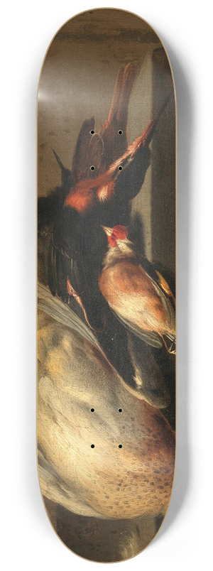 Jan Vonck - Game on a stone table 8.25 inch art skate deck