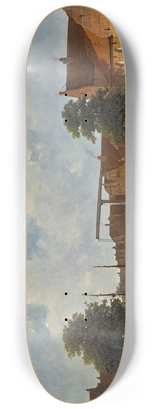 Jan Weissenbruch - A Dutch Canal 8.25 inch art skate deck