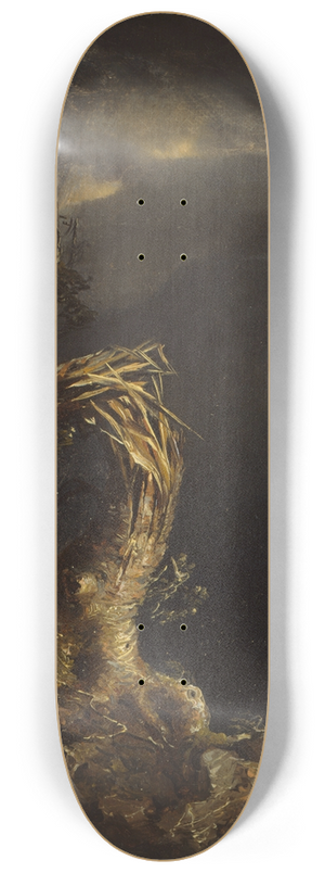 Jasper Francis Cropsey - Blasted Tree 8.25 inch art skate deck