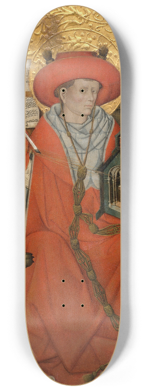 Jaume Ferrer - Saint Jerome in his Study 8.25 inch art skate deck