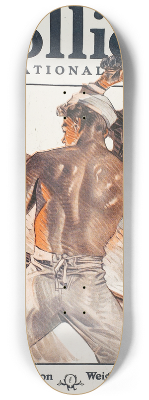 J.C. Leyendecker - Colliers 8.25 inch art skate deck