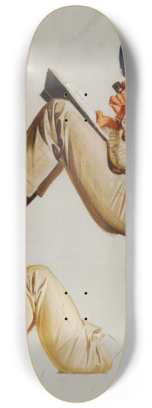 J.C. Leyendecker - Study for Interwoven Socks 8.25 inch art skate deck