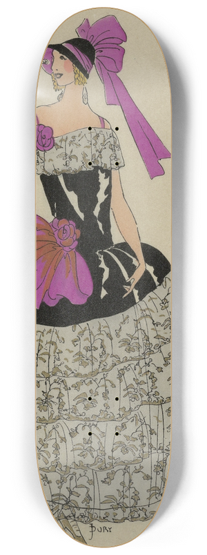 J. Dory - PALAIS ROYAL.  Dune prciosit charmante 8.25 inch art skate deck