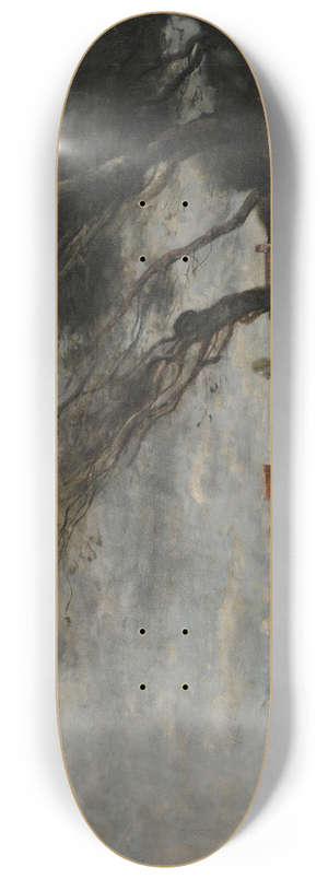 Jean-Baptiste-Camille Corot - Le Coup de vent 8.25 inch art skate deck