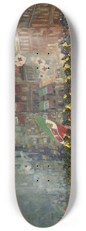 George Luks - The Bersaglieri 8.25 inch art skate deck