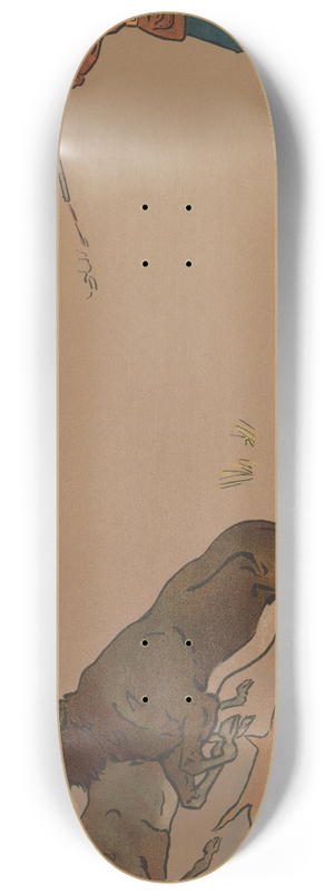 George Markendorff - Deer hunt 8.25 inch art skate deck