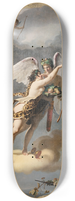 Jean Baptiste Debret - The Four Seasons-Autumn 8.25 inch art skate deck