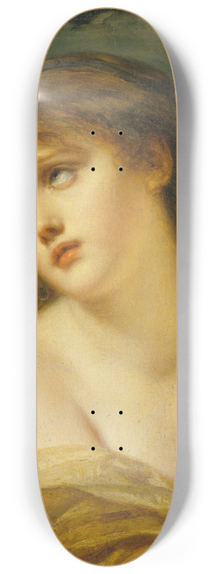 Jean-Baptiste Greuze - Psyche 8.25 inch art skate deck