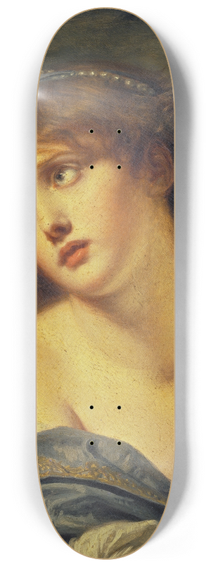 Jean-Baptiste Greuze - Psyche 8.25 inch art skate deck