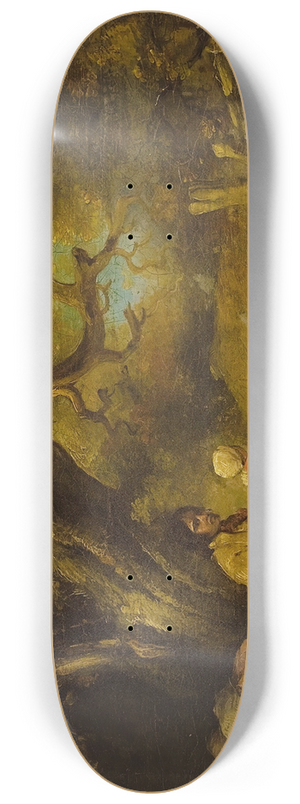 George Morland - Gypsy Encampment 8.25 inch art skate deck
