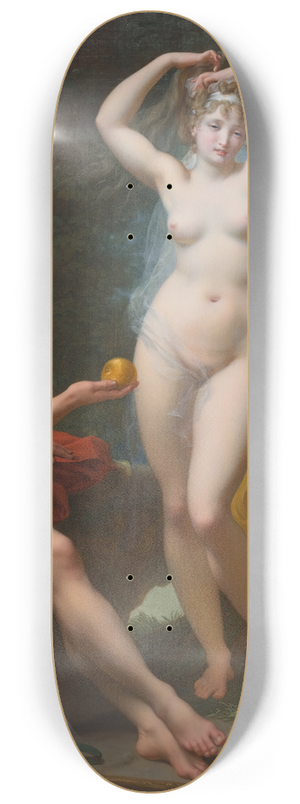 Jean-Baptiste Regnault - The Judgment of Paris 8.25 inch art skate deck