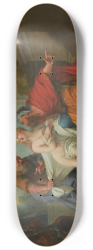 Jean-Baptiste van Loo - Susannah And The Elders 8.25 inch art skate deck