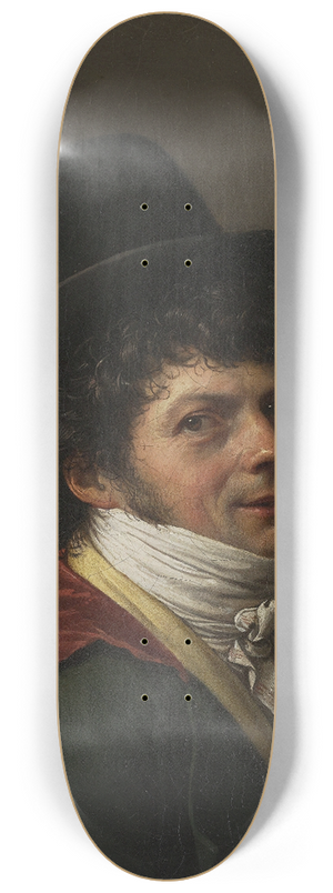 Jean-Baptiste Wicar - Self-Portrait 8.25 inch art skate deck