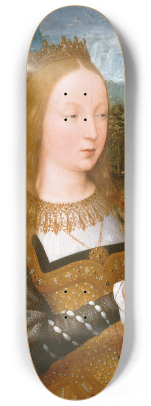 Jean Bellegambe - Saint Catherine 8.25 inch art skate deck