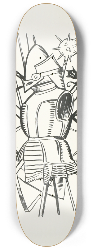 Jean de Bosschre - Armour 8.25 inch art skate deck
