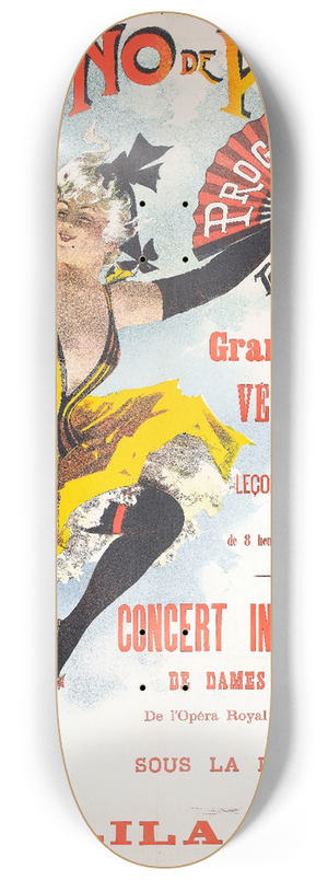 Jean de Paleologue - Grand Manege Velocipedique 8.25 inch art skate deck