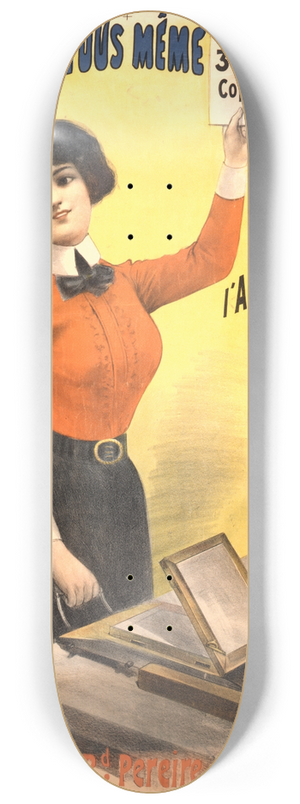 Jean de Paleologue - Imprimez vous mme 3000 copies sans manipulation avec lautomatique  billes Eyquem 8.25 inch art skate deck