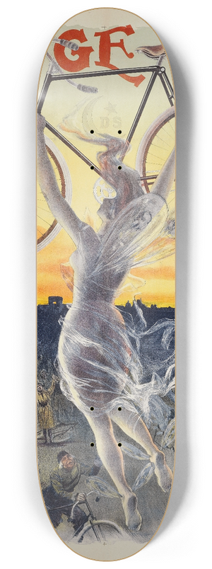 Jean de Paleologue - Rudge 8.25 inch art skate deck