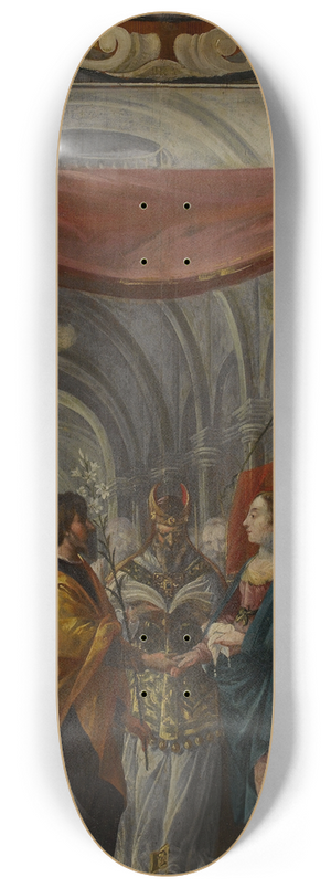 Jean de Saint-Igny - Le Mariage de la Vierge 8.25 inch art skate deck