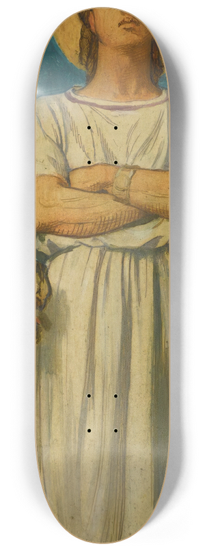 Jean-Hippolyte Flandrin - Daniel 8.25 inch art skate deck