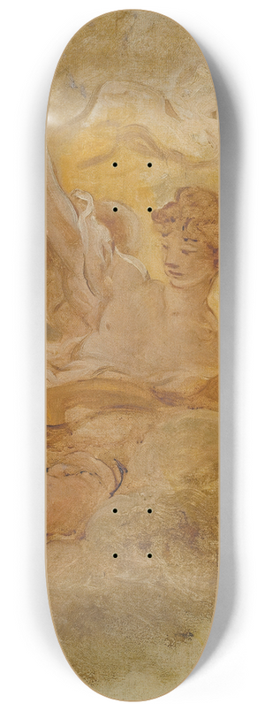 Jean-Honor Fragonard - Le Matre du Monde 8.25 inch art skate deck