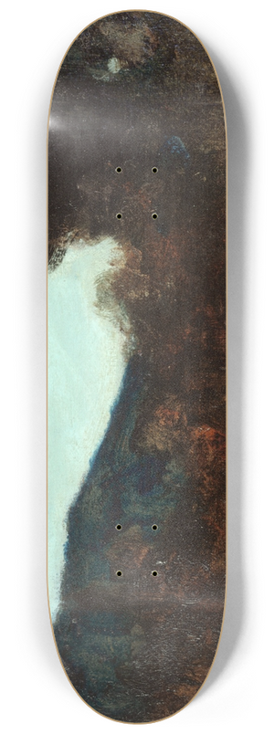 Jean-Jacques Henner - Paysage dAlsace, crpuscule 8.25 inch art skate deck