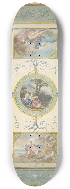 Jean-Jacques Lagrene - Study for a Ceiling 8.25 inch art skate deck