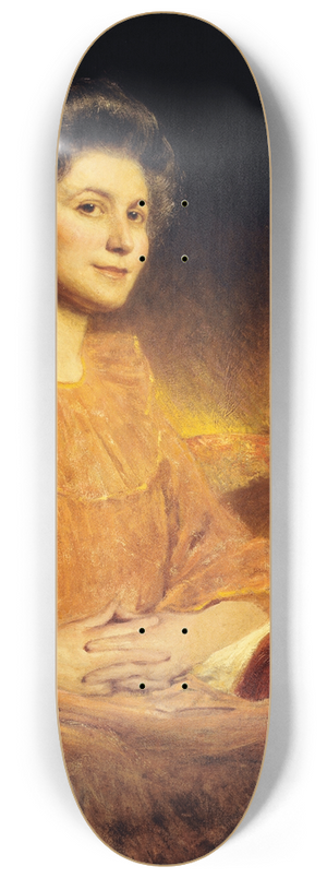 Jean-Joseph-Benjamin Constant - Portrait dAngle Delasalle 8.25 inch art skate deck