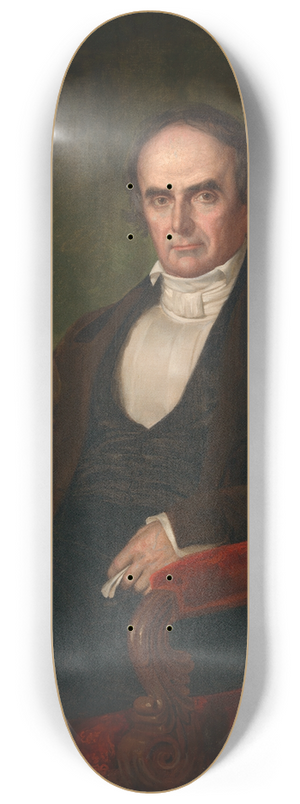 George Peter Alexander Healy - Daniel Webster 8.25 inch art skate deck George Peter Alexander Healy - Daniel Webster 8.25 inch art skate deck