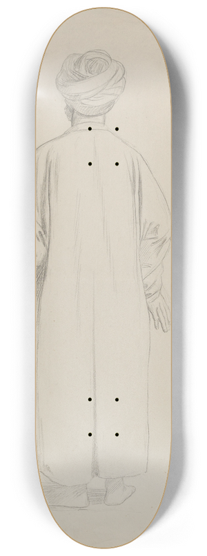 Jean-Lon Grme - A Muslim Preparing for Prayer 8.25 inch art skate deck