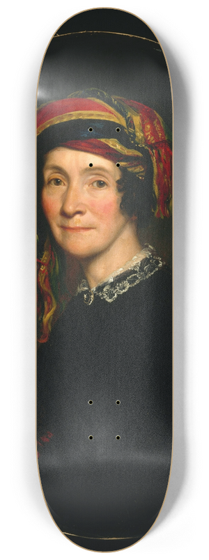 George Peter Alexander Healy - Portrait of Mrs. Jonathan Russell (Lydia Smith, 17861859) 8.25 inch art skate deck