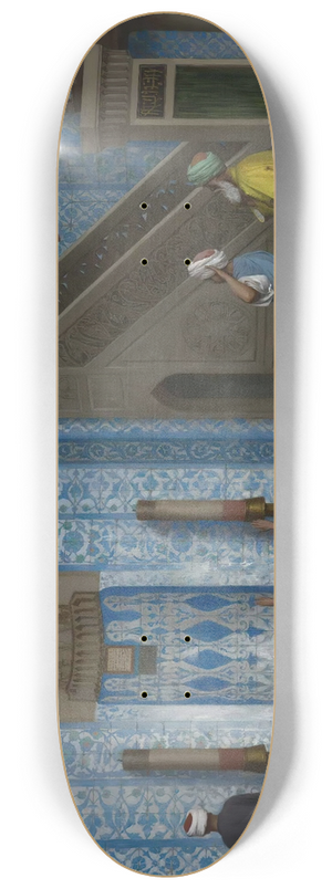 Jean-Lon Grme - Rstem Pasha Mosque, Istanbul 8.25 inch art skate deck