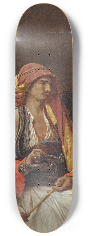 Jean-Lon Grme - Seated Arnaut 8.25 inch art skate deck
