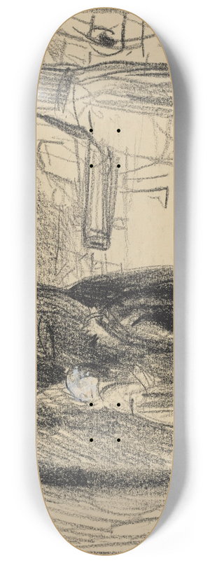 Jean-Louis Forain - Les notables 8.25 inch art skate deck