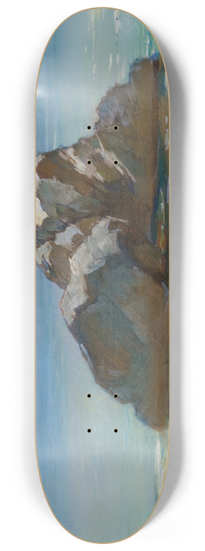 George Randolph Barse - The Sorrentia Peninsula from Capri 8.25 inch art skate deck George Randolph Barse - The Sorrentia Peninsula from Capri 8.25 inch art skate deck