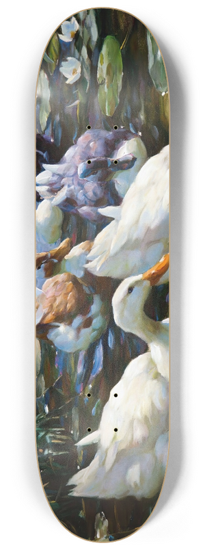Alexander Koester - Five Ducks 8.25 inch art skate deck